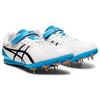 Asics Heatflat FR 7 Professional Track Low-Top Running Shoes Unisex Sneaker White Blue TTP526-102