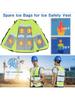 200ml/400ml 20pcs Reusable Gel Ice Packs Cold Compress for Drinks and Food Storage - Great for Summer Outdoor Activities and Rel