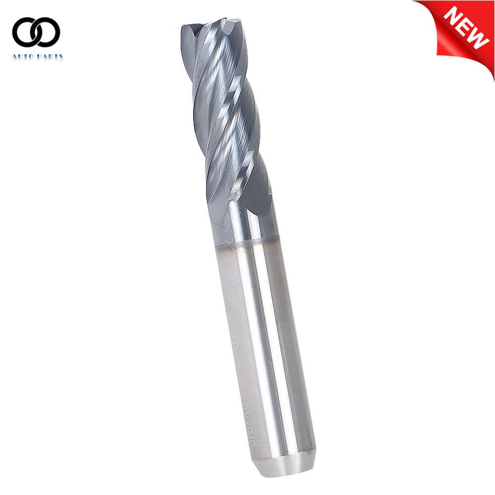 3/8" 4 Flute 1" LOC 2-1/2" OAL Variable Helix Carbide End Mill - TiALN COATED US