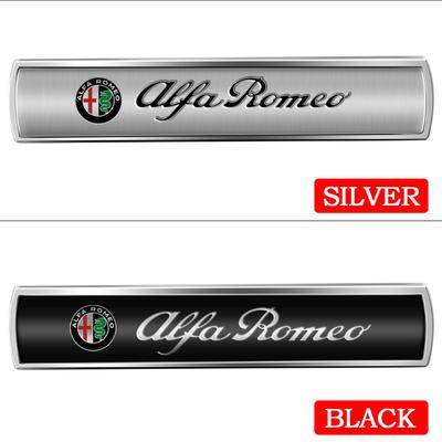 Car Accessories 3D Metal Emblem Car Body Fender Logo Stickers for Giulietta Stelvio Mito 159 147 156 166 Giulia GT 8C