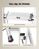 VEVOR 3 Step Ladder, Folding Step Stool with Wide Anti-Slip Pedal and Comfort Handgrip, 150 Kg Capacity Portable Aluminum Stepladder