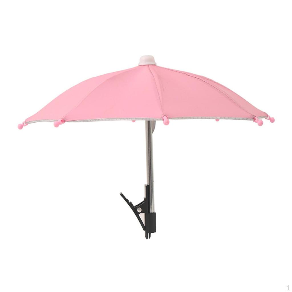 Mobile Umbrella, Universal, Heatresistant Sun Protection for Summer Holidays, Motorcycles, Bicycles