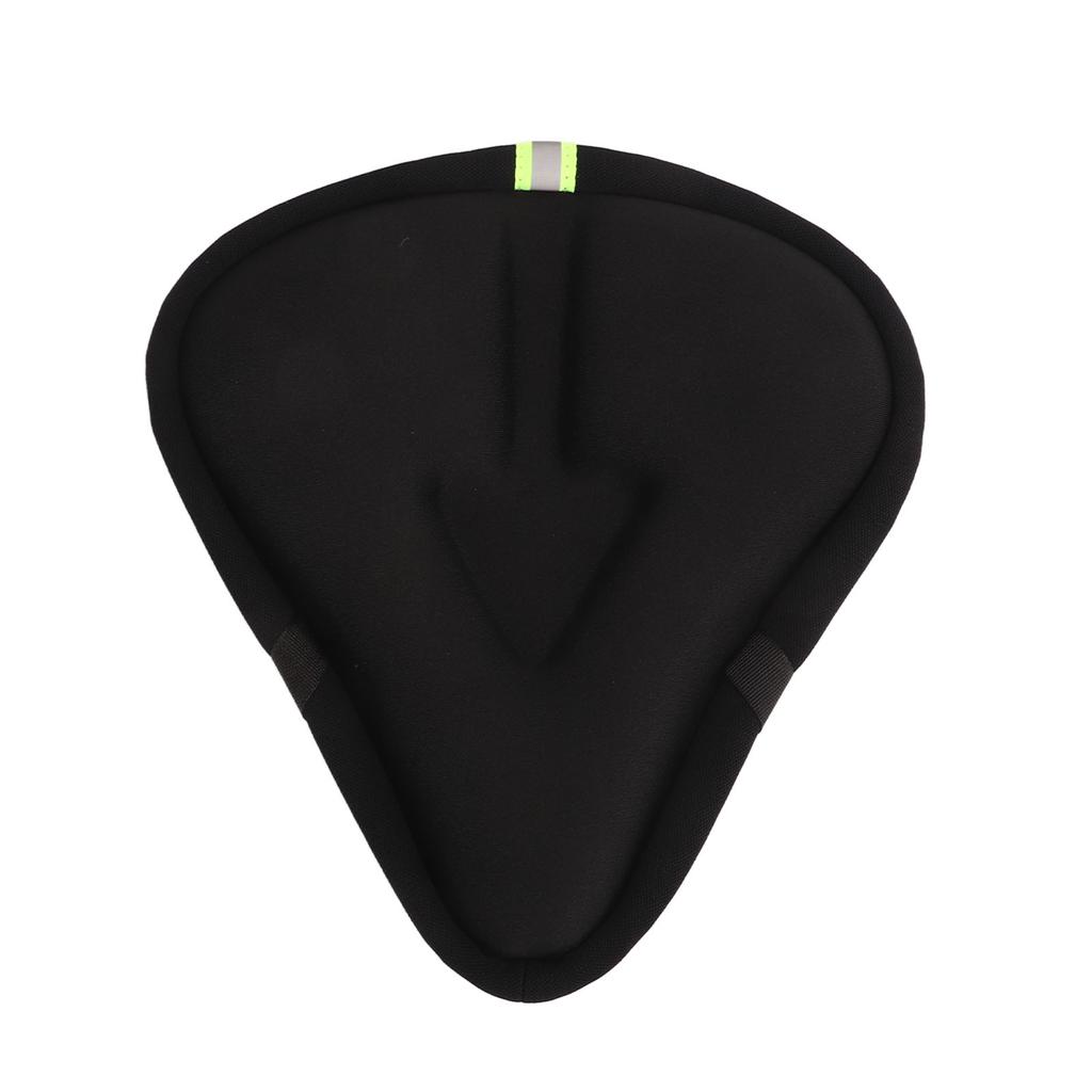 Bike Seat Cover Bicycle Saddle Cushion Extra Soft Thickened Silicone with Groove Cycling Parts