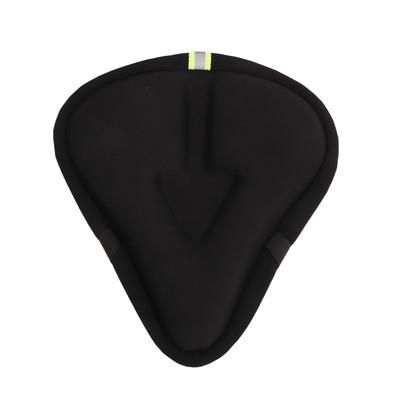Bike Seat Cover Bicycle Saddle Cushion Extra Soft Thickened Silicone with Groove Cycling Parts