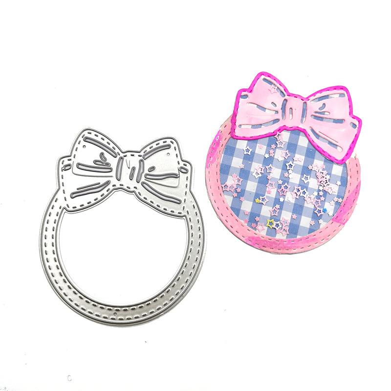 Bowknot Metal Cutting Dies Cut Die Mold Scrapbook Paper Craft Album Box Decoration Blade Punch Stencils Die