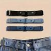3pcs,Neutral Jeans Belt-adjustable, Suitable for Casual and Formal Wear, Hand Washable, Pairs with Dresses |Travel Friendly Belt