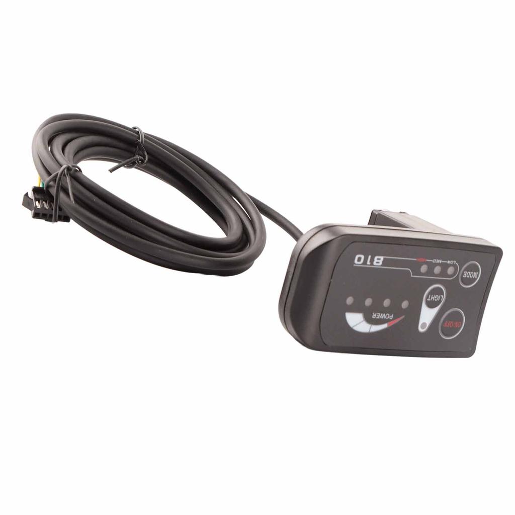 48V LED810 Instrumentenanzeige Messgerät Panel Wasserdicht für Elektrofahrrad E-Scooter