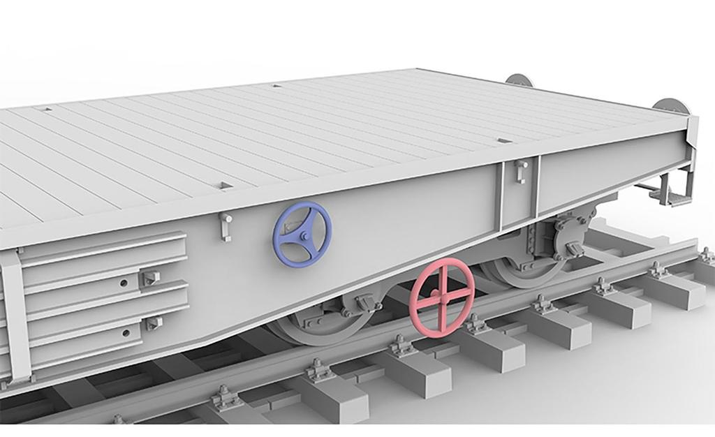 AK Interactive 1/35 WWII German 50t Flatbed Freight Car Platformwagen SSys Type Plastic Model Kit AK35501