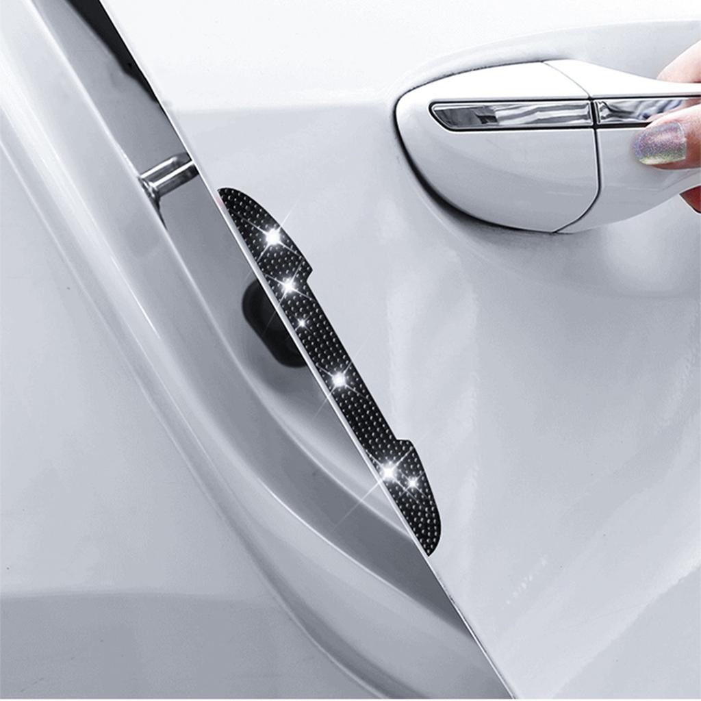 Car Door Edge Guards Protective Strips Anti-Collision Trim Stickers Durable Flexible Material Easy Installation Universal Fit for Vehicle Doors