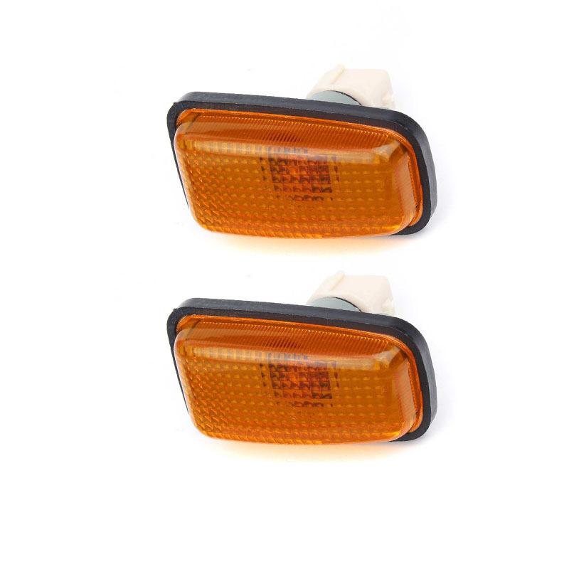 

1/2 шт. боковые фонари, автоматический боковой габаритный индикатор, повторитель, янтарные огни, замена автомобильных аксессуаров для Peugeot Citroen 106 306 406 806 2pcs