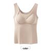 Women's Modal Thermal Vest with Integrated Bra