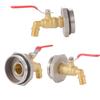 Gardens Irrigation Brasses Faucet Tank Water Tap Single Outlet Valves Replacement Antifreeze Outdoor Balconies Accessory