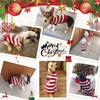 Cat Reindeer Sweater Dog Sweater New Year Christmas Puppy Kitten Pet Clothes,Red