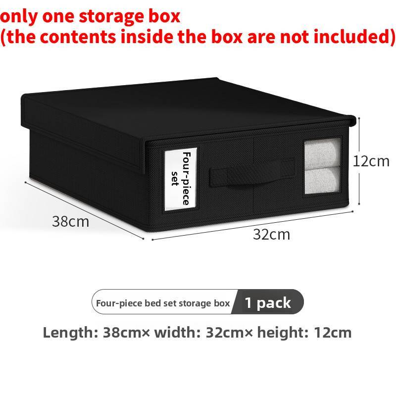 Modern Minimalist Oxford Cloth Foldable Storage Box For Bedroom Closet Organization