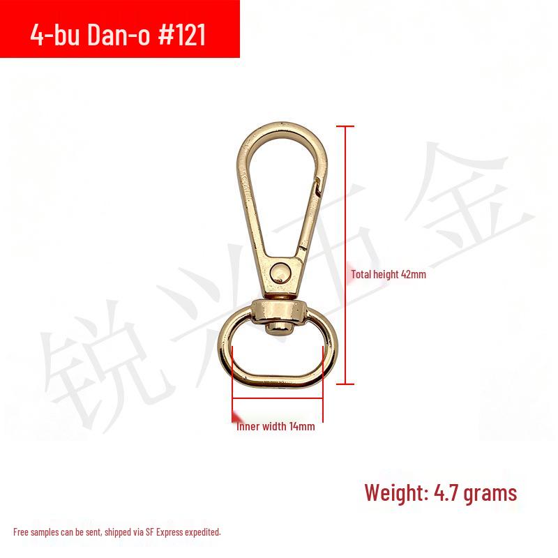 Zinc Alloy Metal Dog Leash Buckle and Luggage Strap Hook