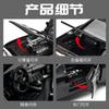 1:32 Charger Car Model Toy Doors Opened Sound Light Models Pull Back Vehicle For Birthday Gifts