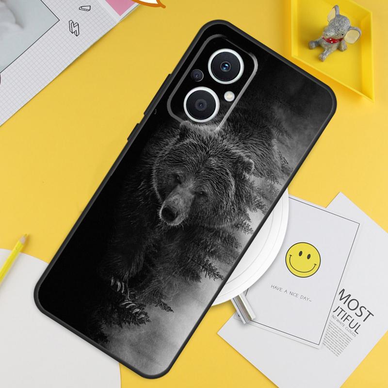 

Чехол Медведь Гризли для OPPO Reno 8T 11F 12F 13F 14F 7 8 Lite 10 11 12 13 14 Pro OPPO Find X9 X8 X5 X6 Pro OPPO Reno8 Lite