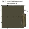Junkaiwei 210T Silver Camping Canopy Tent