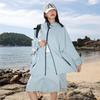 Wenhouu sunscreen clothing men's summer UPF100 + loose breathable sunscreen clothing women's outdoor light and cool sunscreen clothing