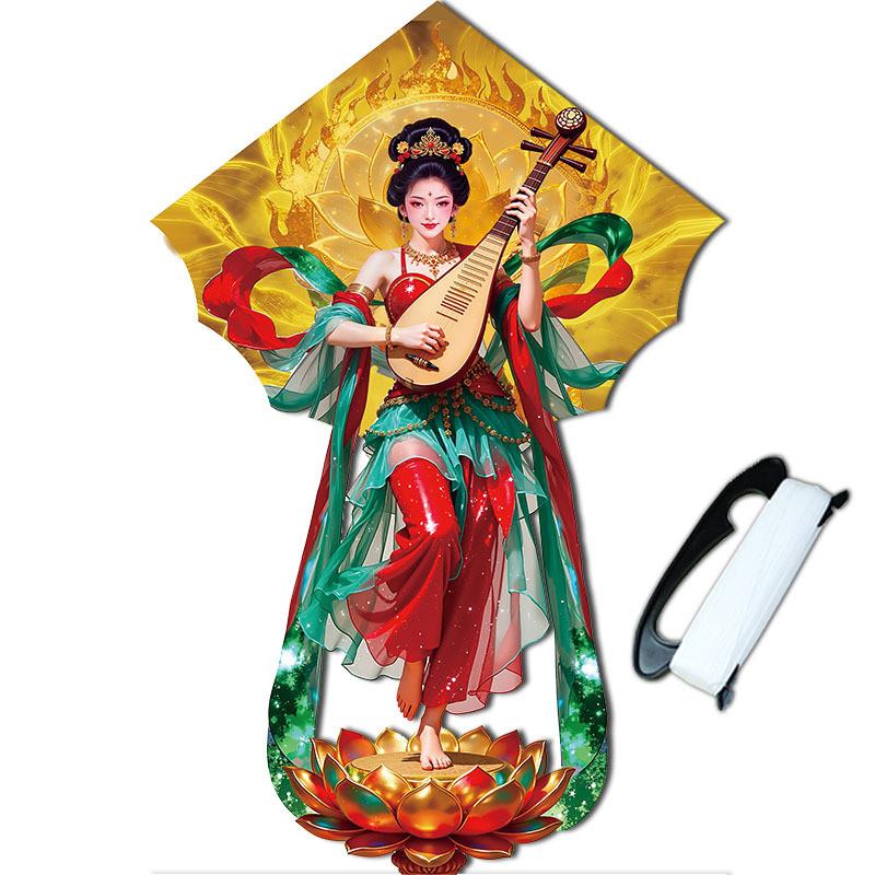 Dunhuang Flying Goddess Large 3d Kite With Mechanical Construction For Outdoor Flying Female