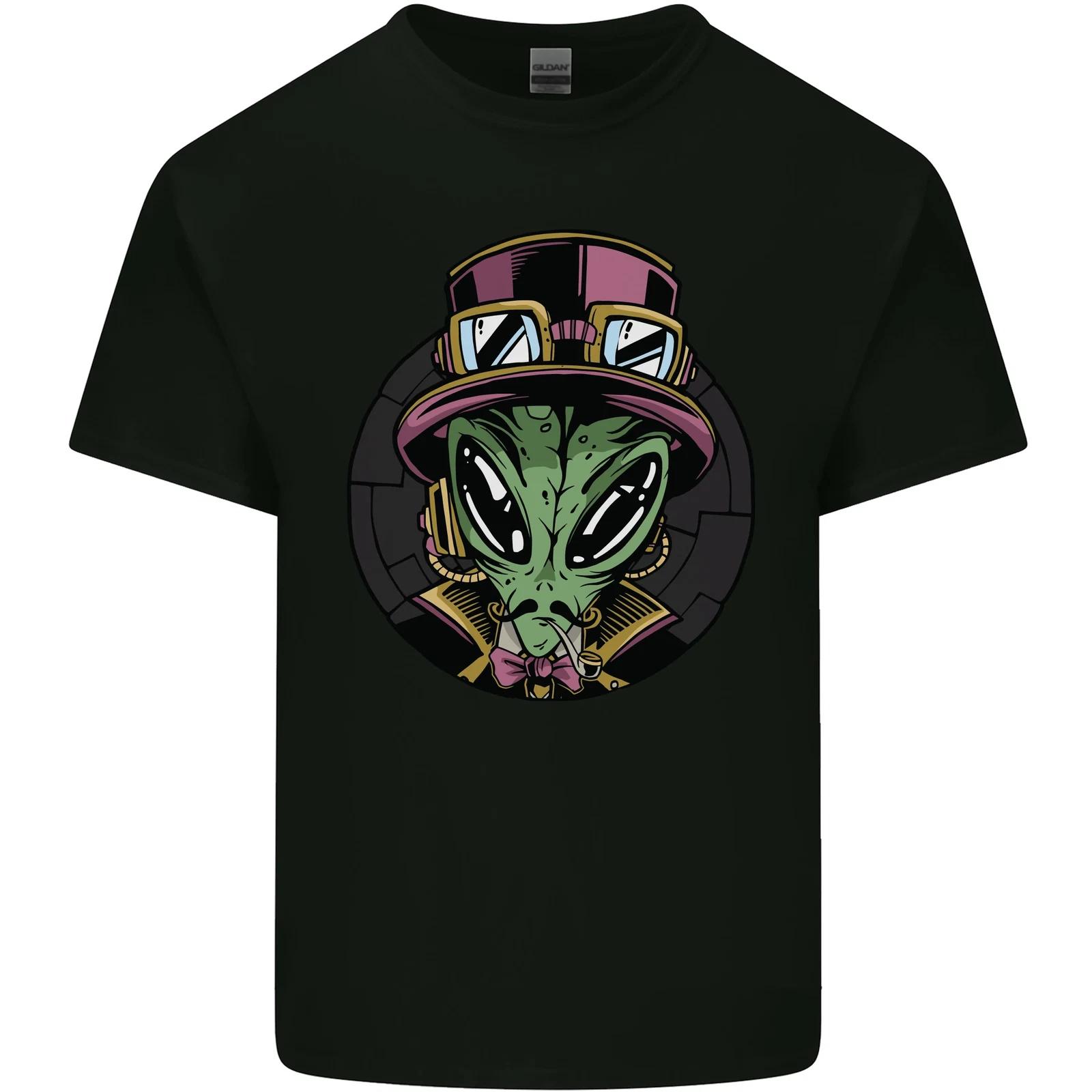 Steampunk Alien Kids T-Shirt Childrens S