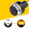 Sodcay 2 Stück Motorrad Blinkerleuchten Universal Motorrad Lenker LED Motorrad Lenkerende