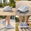 Anta Running Collection Low Top Running Shoes Women's White Purple Blue Mesh 922115535-5