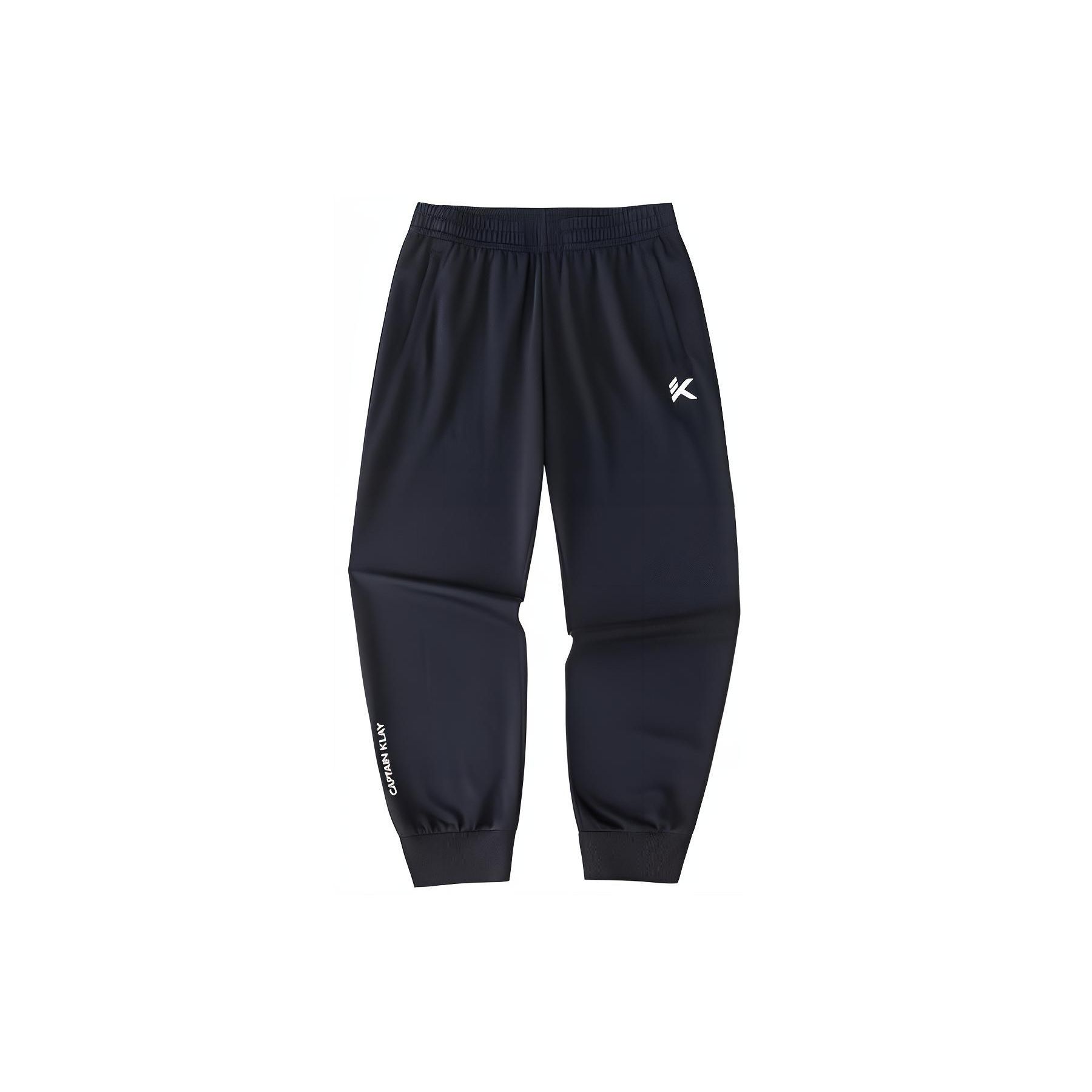 

Anta Баскетбольная серия Letter средней талии эластичные манжеты трикотажные спортивные брюки мужские брюки базовые-черные 152421303-2 L