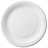 White Round Paper Plate 15 100 Pcs