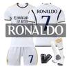 Real Madrid 23/24 Home Shirt Voetbaltenue Heren Ronaldo Kroos Trainingswedstrijdshirt
