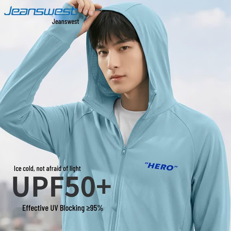 Jeanswest Men s UPF50+ Ice Silk Sun Protection Hoodie XL
