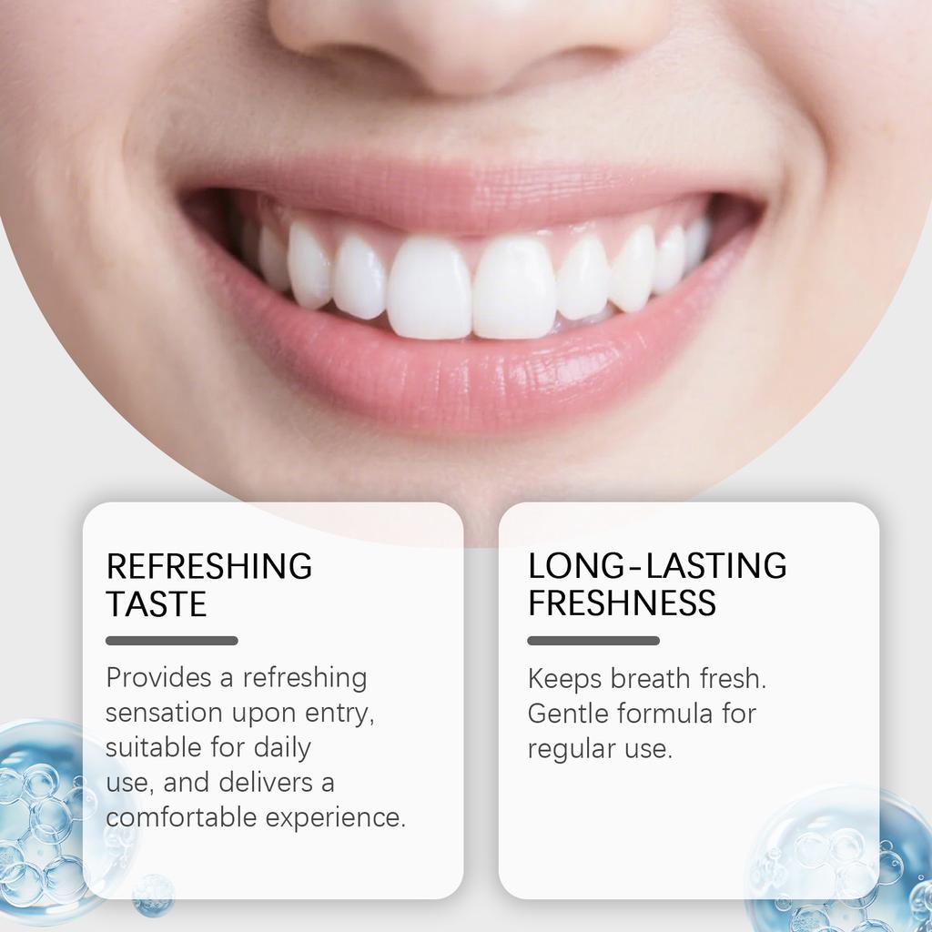 Lavender Mouthwash Fresh Breath Long-Lasting Fragrance Daily Dental Care Oral Hygiene 100ml