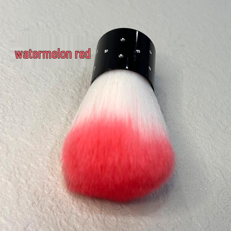 Mushroom Nail Art Dusting Brush - Nail Cleaning Brush for Manicure