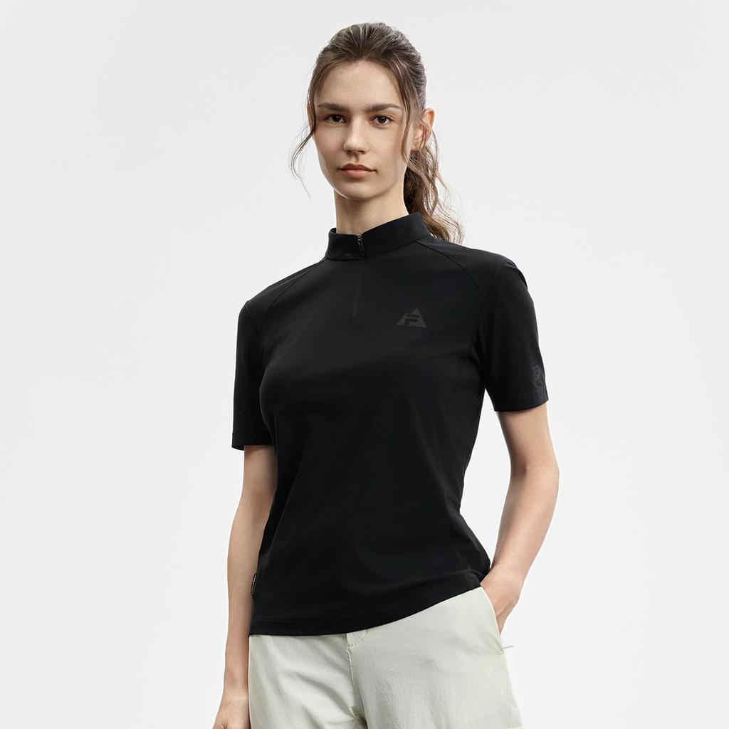 FILA Explore Classic Versatile Sports Comfortable Moisture-Wicking Short Sleeve T-Shirt Women T-Shirts A11W537101F-BK