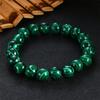 8mm Natural Stone Optimized Malachite Bracelet, Single-loop Bracelet, Couple's Bracelet Gift