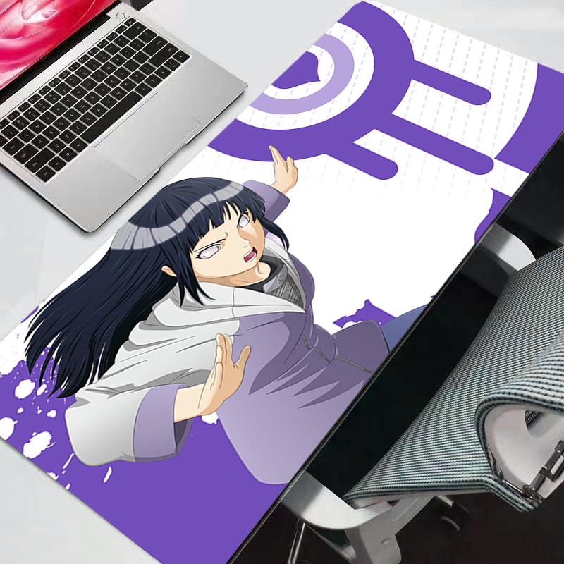 Mouse Pad Naruto Large Rubber PC Computer Gaming Accessories Mousepad Desk Mat Locking Edge Gamer Carpet durable anime