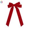 Trendy Velvet Bow Ribbon Hairpins Women Children Girls Hair Clips Pin Barrettes Accessories Hairclip Headdress Headwear Ornament