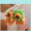 Adorable Cartoon Capybara Backpack Plush Toy With Hat For Kids And Adults