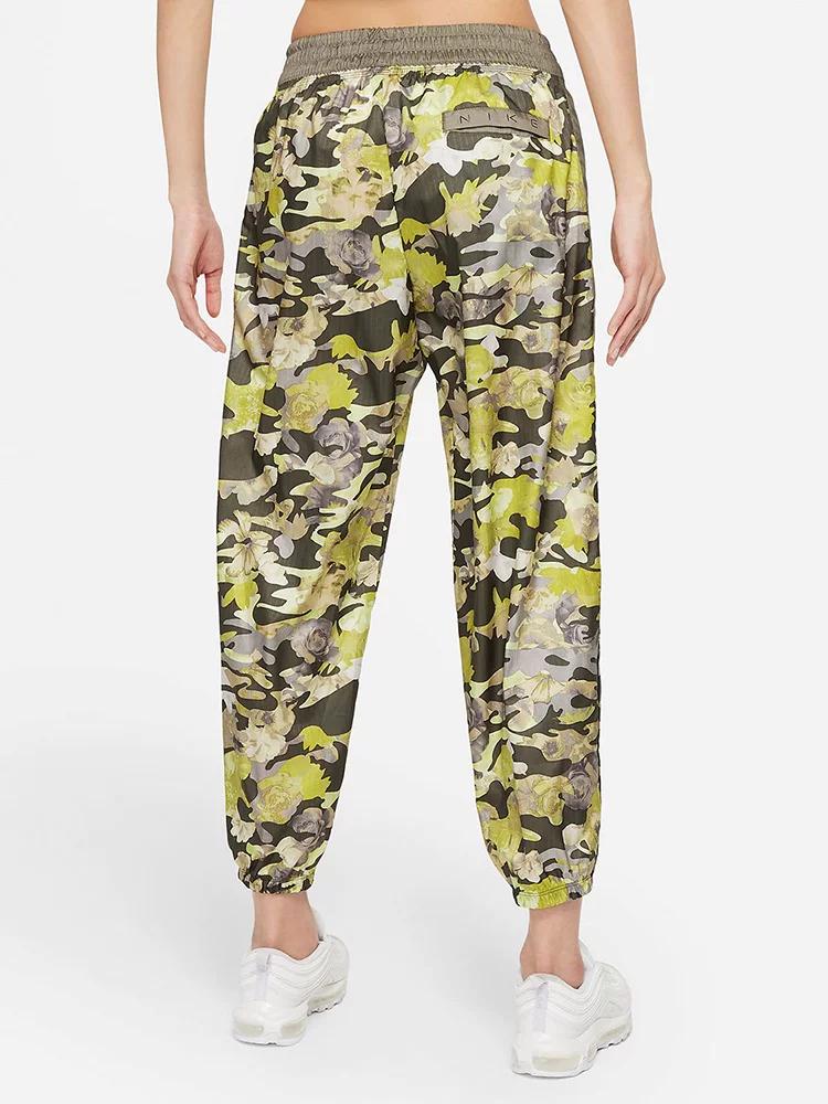Nike /Nike Genuine Casual Women's Floral Sports Running Cuffed Pants Cz8187-325