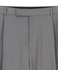 Pantaloni larghi classici a una piega NOIRER anni '80 (Grigio)