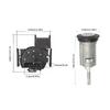 Car Ignition Switch Lock Cylinder Replacement Lock Cylinder with 2 Keys for Meriva A Auto Accessories 0914861 90511999