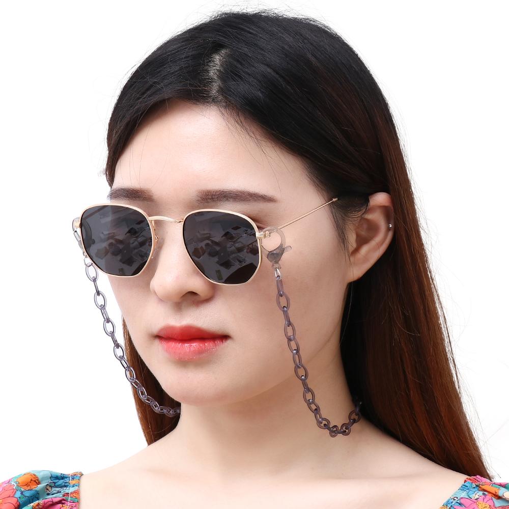 Sunglasses Mask Chain Candy Colors Acrylic Neck Rope Glasses Lanyard Necklace Glasses Chain
