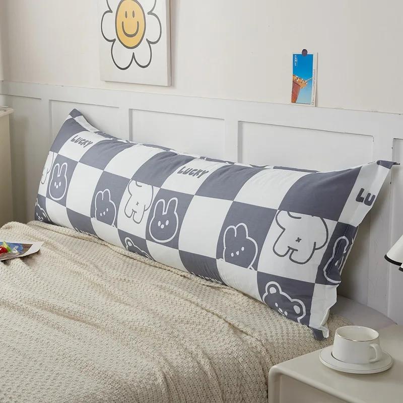 Bedding Pillow Covers Cartoon Dinosaur Body Pillow Cover for Boys Girls Cotton Long Pillowcase Decorative Cushion for Bedroom