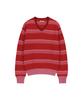 Banwonateullie Kn4253 Wool Stripe Knit_Red