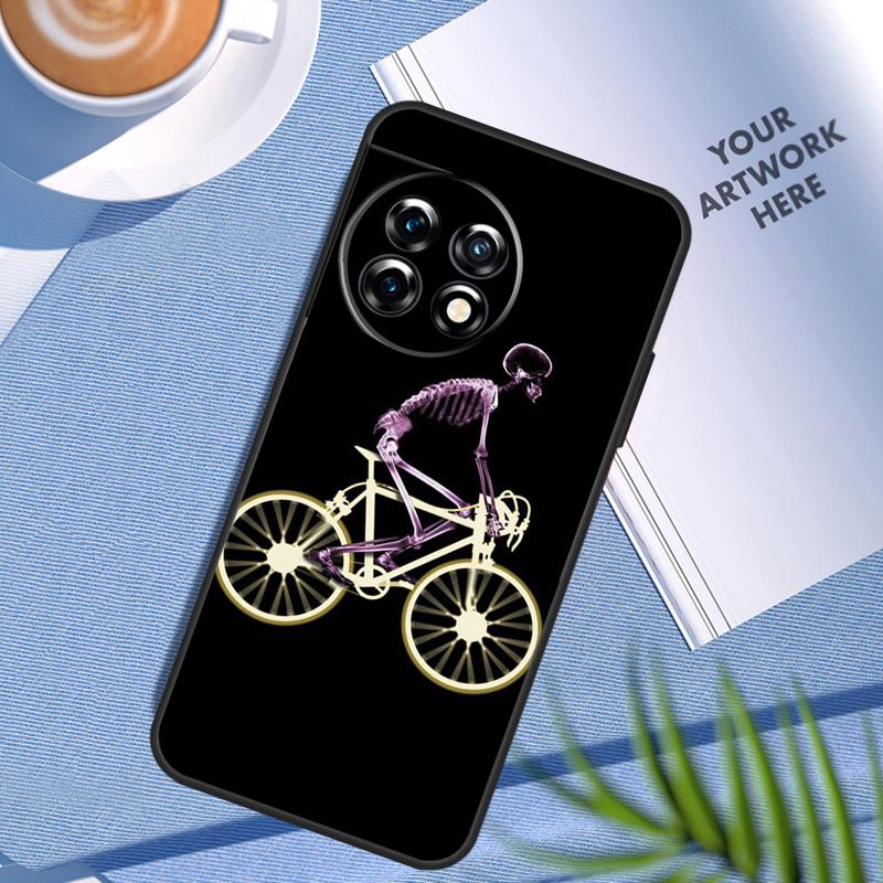 Mountain Bike Cycling art Case For OnePlus Nord 5 CE 4 3 2 Lite N20 N30 OnePlus 15 13 12 11 9 10 Pro 12R 13T 13R Cover