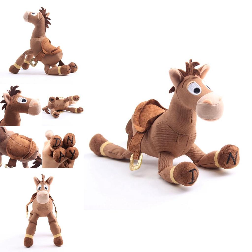 Entzückendes Toy Story Weiches Plüsch Stofftier Bullseye 10-Zoll Woody und Jessie Pferdepuppe
