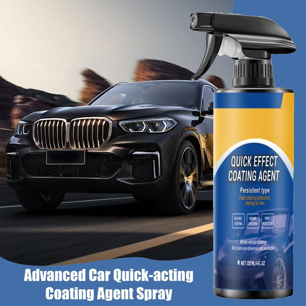 Ceramic Car Coating Agent Spray 120ml Car Scratch Repair Agent High Protection Multi-Functional Coating Spray for Vehicles