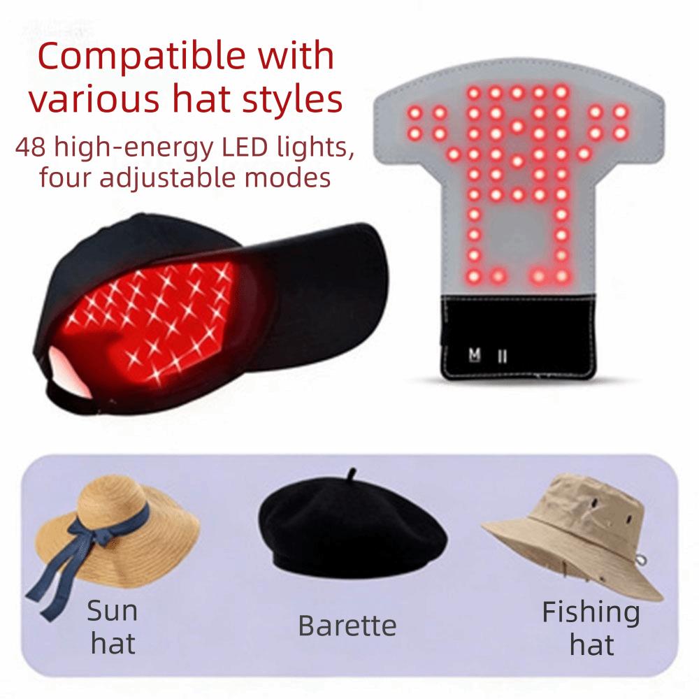 48/70 LED Hair Growth Device Red Blue Light Laser Hair Care Cap  for Men and Women