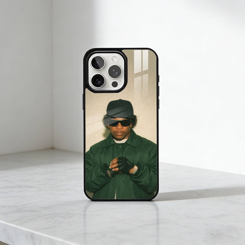 

N-W-E Eazy-E Phone Case For iPhone17,16,15,14,13 Plus,Pro Max Magnetic For Magsafe Wireless Charging iPhone16PROMAX
