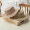 Summer Wide Brim Straw Hat Women Wide Brim Vacation Beach Hat Simple Foldable Travel for Sun Hat Sunscreen UV for Sun Ca